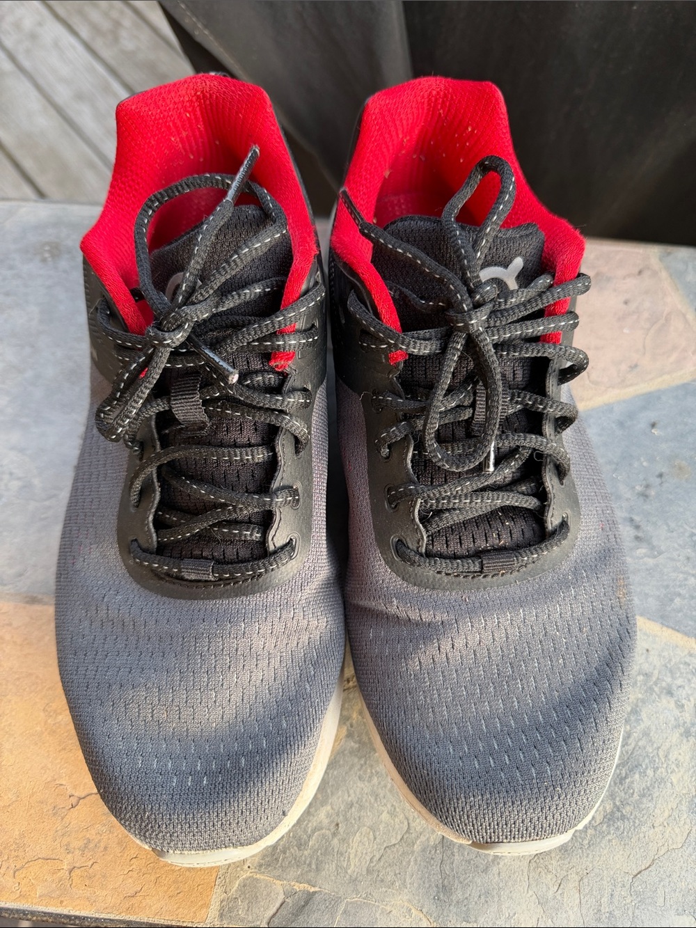 Peloton Black and Red Low-Profile Training Sneakers - Picture 2 of 7